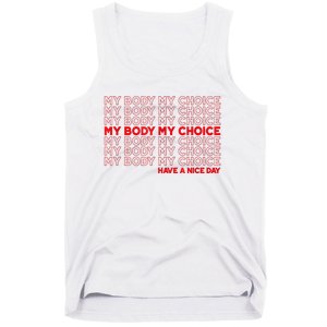 My Body My Choice Protect Roe 73 Abortion Right Tank Top