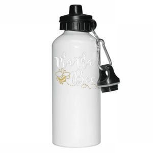 Mama Bee Mother's Day Best Bee Mom Ever Happy Mother's Day Aluminum Water Bottle