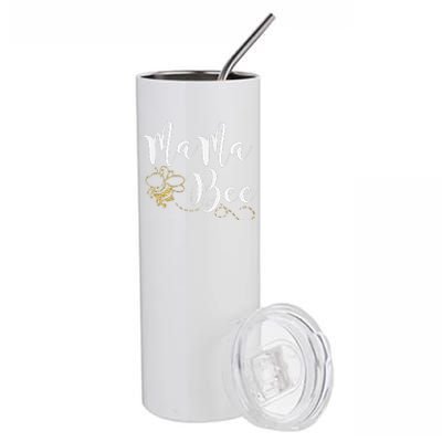 Mama Bee Mother's Day Best Bee Mom Ever Happy Mother's Day Stainless Steel Tumbler