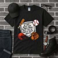 My Boy May Not Always Swing But I Do So Watch Your Mouth Tall T-Shirt