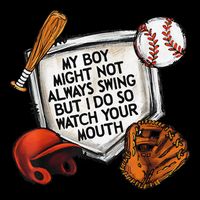 My Boy May Not Always Swing But I Do So Watch Your Mouth Impact Tech Backpack