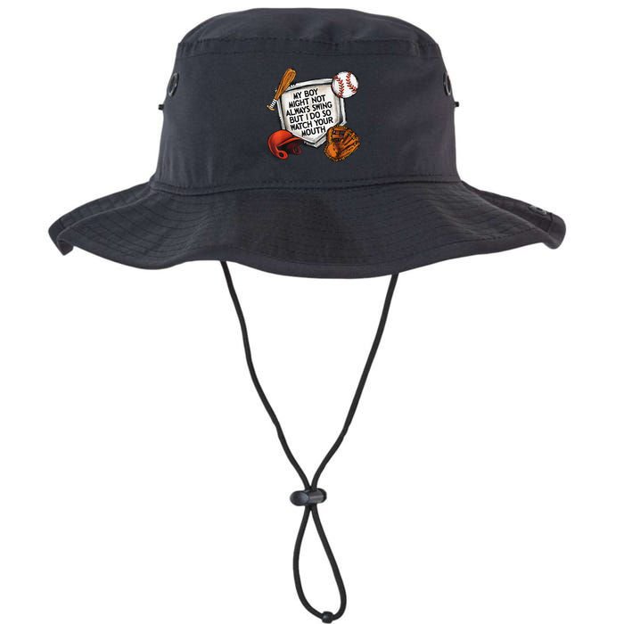 My Boy May Not Always Swing But I Do So Watch Your Mouth Bucket Hat