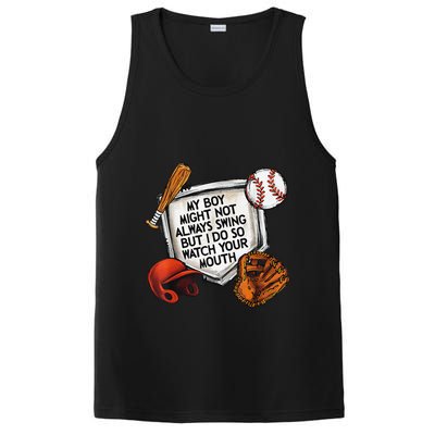 My Boy May Not Always Swing But I Do So Watch Your Mouth PosiCharge Competitor Tank