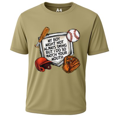 My Boy May Not Always Swing But I Do So Watch Your Mouth Performance Shirt