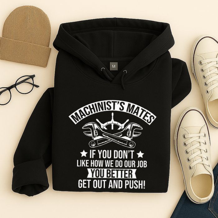 Machine Boat Mechanic Captain Machinist Mate Ship Repairman Hoodie