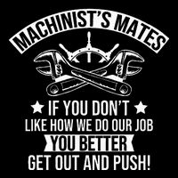 Machine Boat Mechanic Captain Machinist Mate Ship Repairman Drawstring Bag