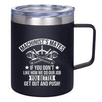 Machine Boat Mechanic Captain Machinist Mate Ship Repairman 12oz Stainless Steel Coffee Mug