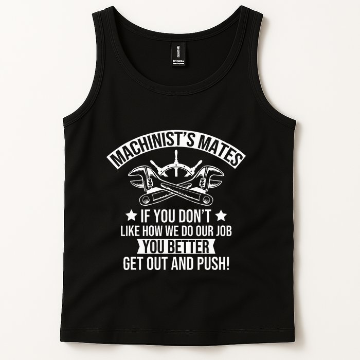 Machine Boat Mechanic Captain Machinist Mate Ship Repairman Tank Top