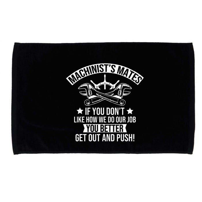 Machine Boat Mechanic Captain Machinist Mate Ship Repairman Microfiber Hand Towel