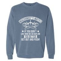Machine Boat Mechanic Captain Machinist Mate Ship Repairman Garment-Dyed Sweatshirt