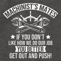 Machine Boat Mechanic Captain Machinist Mate Ship Repairman Vector Backpack
