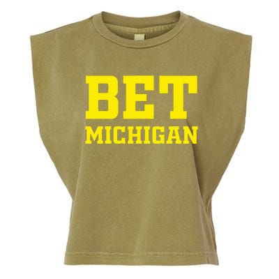 Michigan BET  Michigan BET  Garment-Dyed Women's Muscle Tee