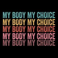 My Body My Choice Cooling Performance Crew T-Shirt