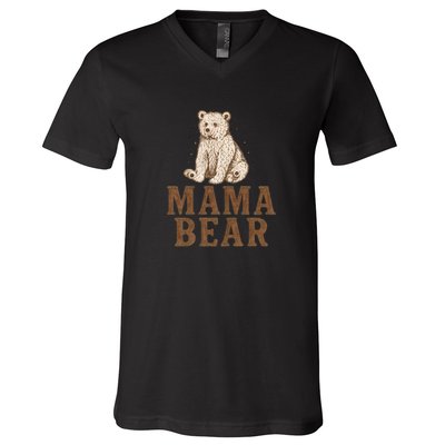 Mama Bear V-Neck T-Shirt