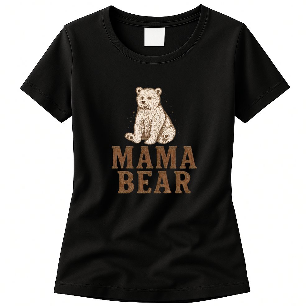 Mama Bear Womens T-Shirt