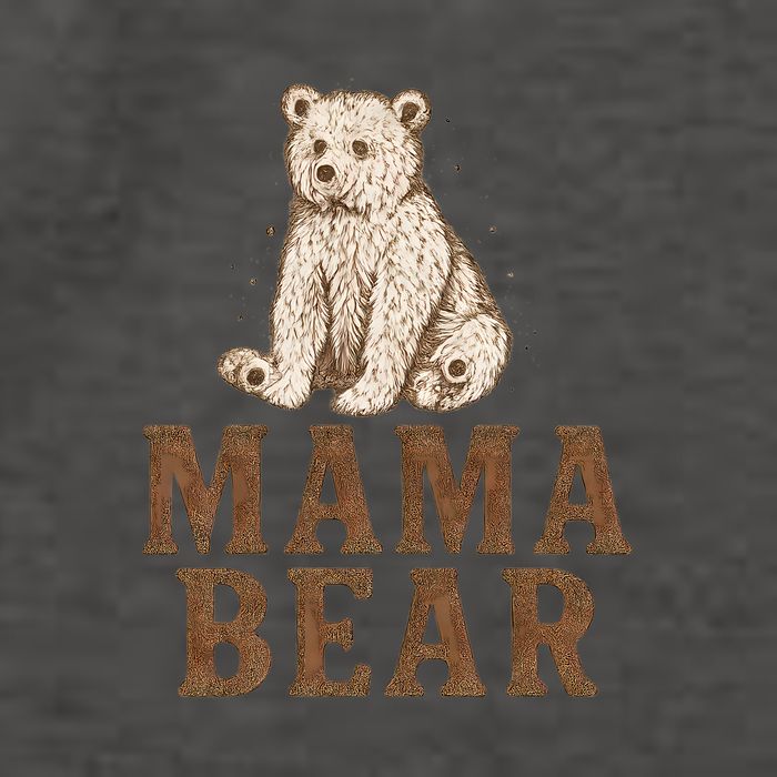 Mama Bear Vector Backpack