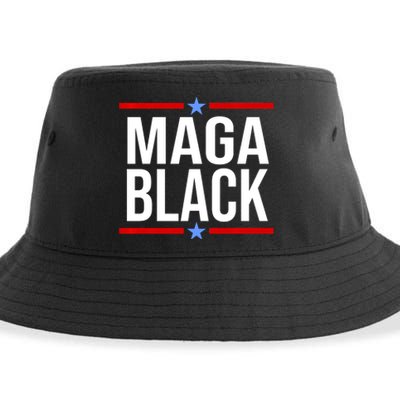 Maga Black Sustainable Bucket Hat