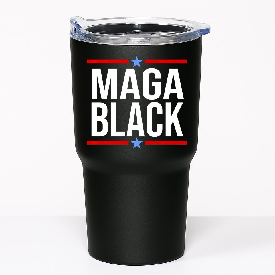 Maga Black Tumbler