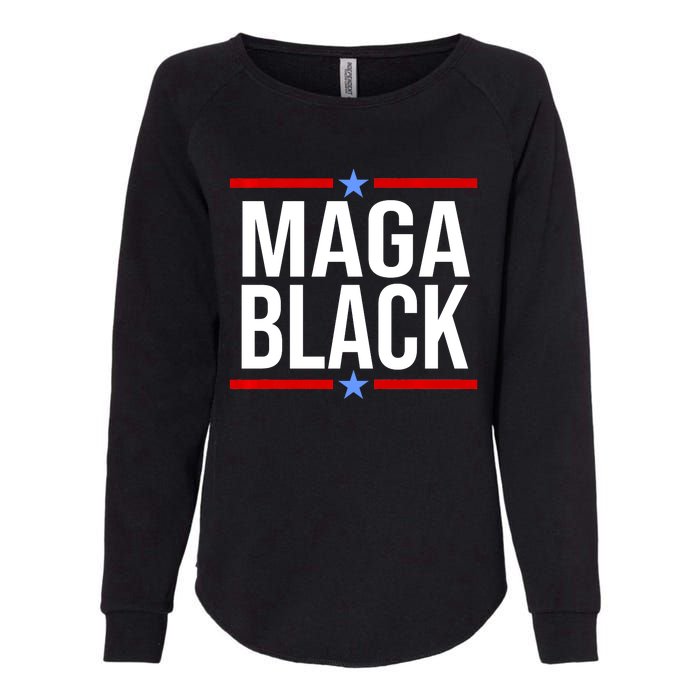 Maga Black Womens California Wash Sweatshirt