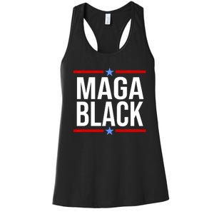 Maga Black Women's Racerback Tank