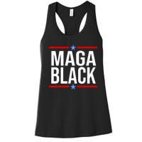 Maga Black Women's Racerback Tank