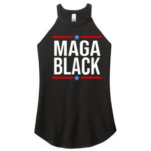 Maga Black Women's Perfect Tri Rocker Tank