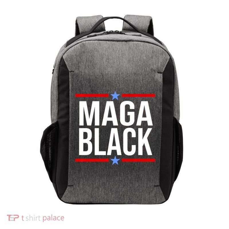 Maga Black Vector Backpack
