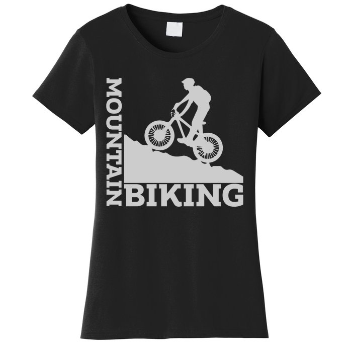 Mountain Biking MTB Mountain Bike Gift Road Cyling Women's T-Shirt