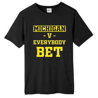 Michigan BET  Michigan BET  Tall Fusion ChromaSoft Performance T-Shirt