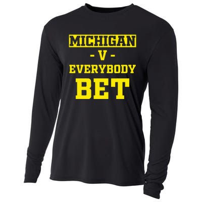 Michigan BET  Michigan BET  Cooling Performance Long Sleeve Crew