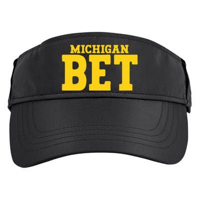 Michigan Bet Adult Drive Performance Visor