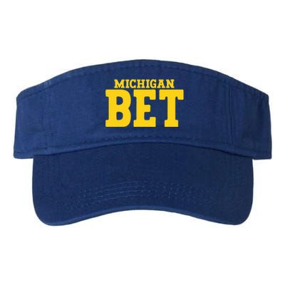 Michigan Bet Valucap Bio-Washed Visor