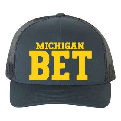 Michigan Bet Yupoong Adult 5-Panel Trucker Hat