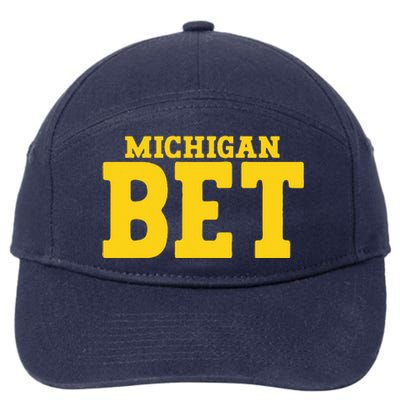 Michigan Bet 7-Panel Snapback Hat