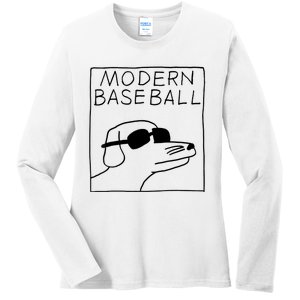 Modern Baseball Ladies Long Sleeve Shirt