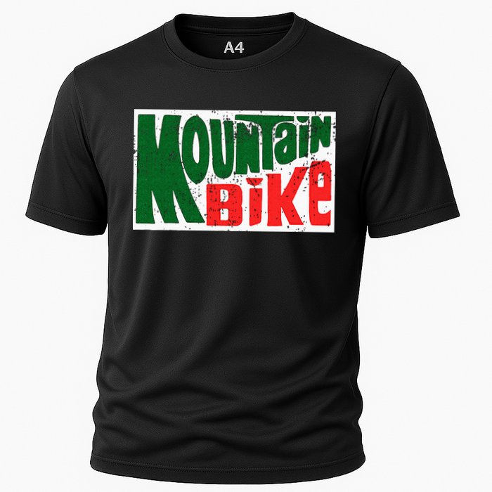 Mountain Bike Mtb Cycling Riding In Morning Dew Cooling Performance Crew T-Shirt