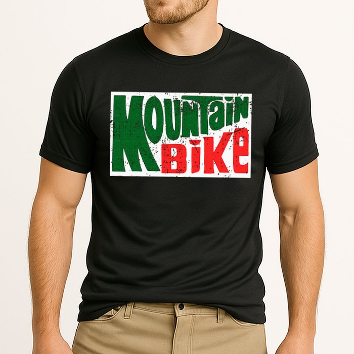 Mountain Bike Mtb Cycling Riding In Morning Dew Cooling Performance Crew T-Shirt