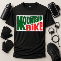Mountain Bike Mtb Cycling Riding In Morning Dew Cooling Performance Crew T-Shirt