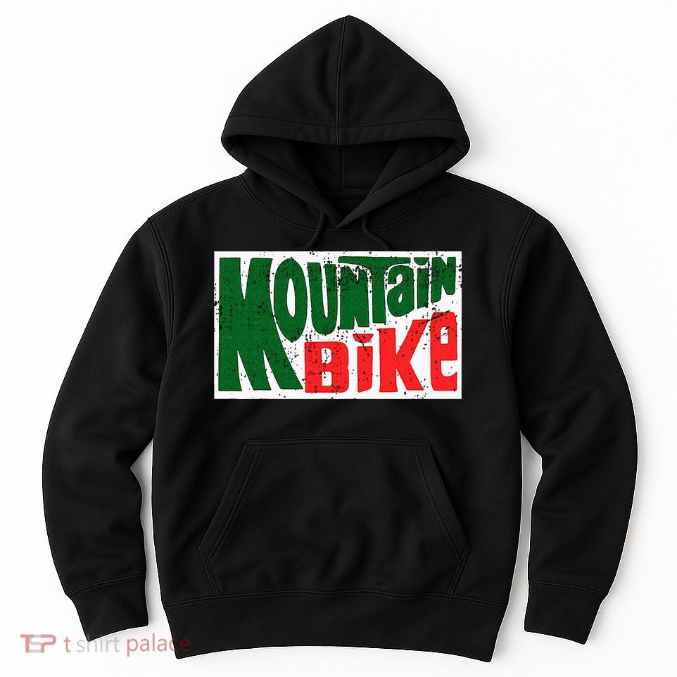 Mountain Bike Mtb Cycling Riding In Morning Dew Hoodie