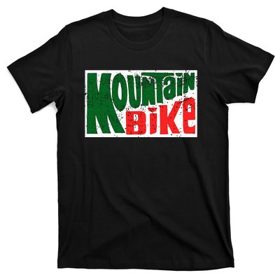 Mountain Bike Mtb Cycling Riding In Morning Dew T-Shirt