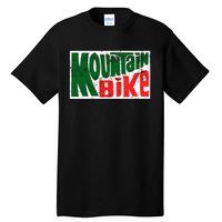 Mountain Bike Mtb Cycling Riding In Morning Dew Tall T-Shirt