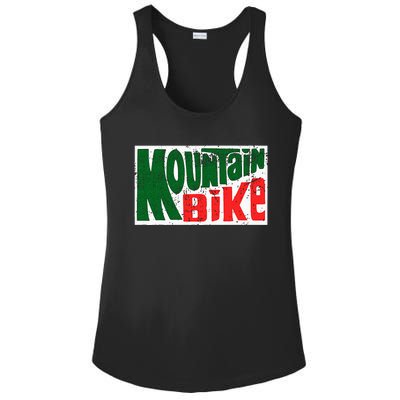 Mountain Bike Mtb Cycling Riding In Morning Dew Ladies PosiCharge Competitor Racerback Tank