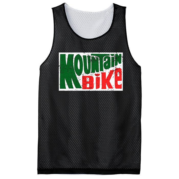 Mountain Bike Mtb Cycling Riding In Morning Dew Mesh Reversible Basketball Jersey Tank