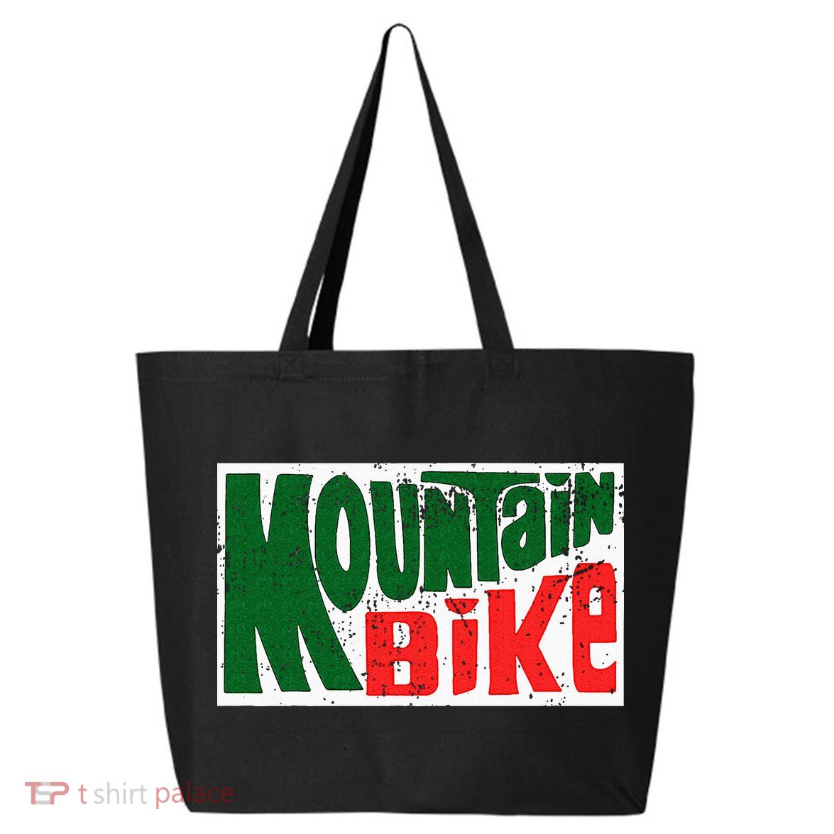 Mountain Bike Mtb Cycling Riding In Morning Dew 25L Jumbo Tote
