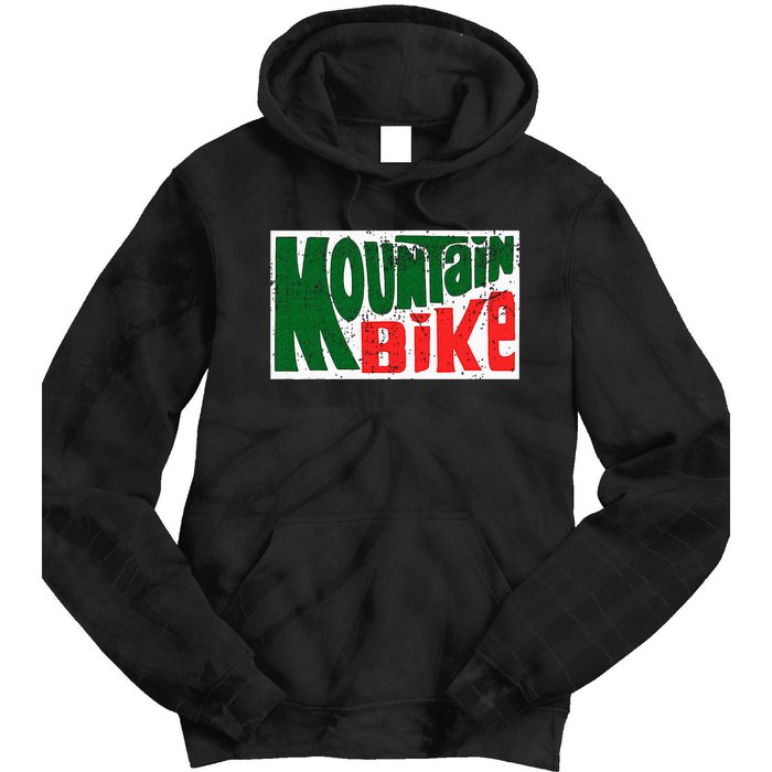 Mountain Bike Mtb Cycling Riding In Morning Dew Tie Dye Hoodie