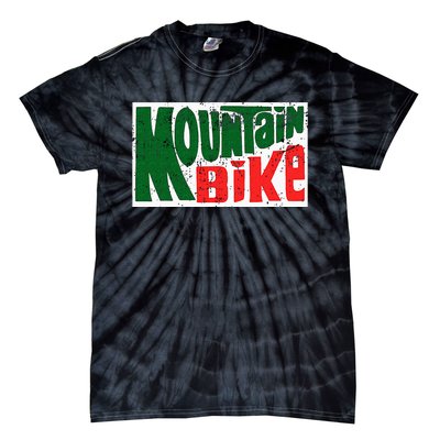 Mountain Bike Mtb Cycling Riding In Morning Dew Tie-Dye T-Shirt