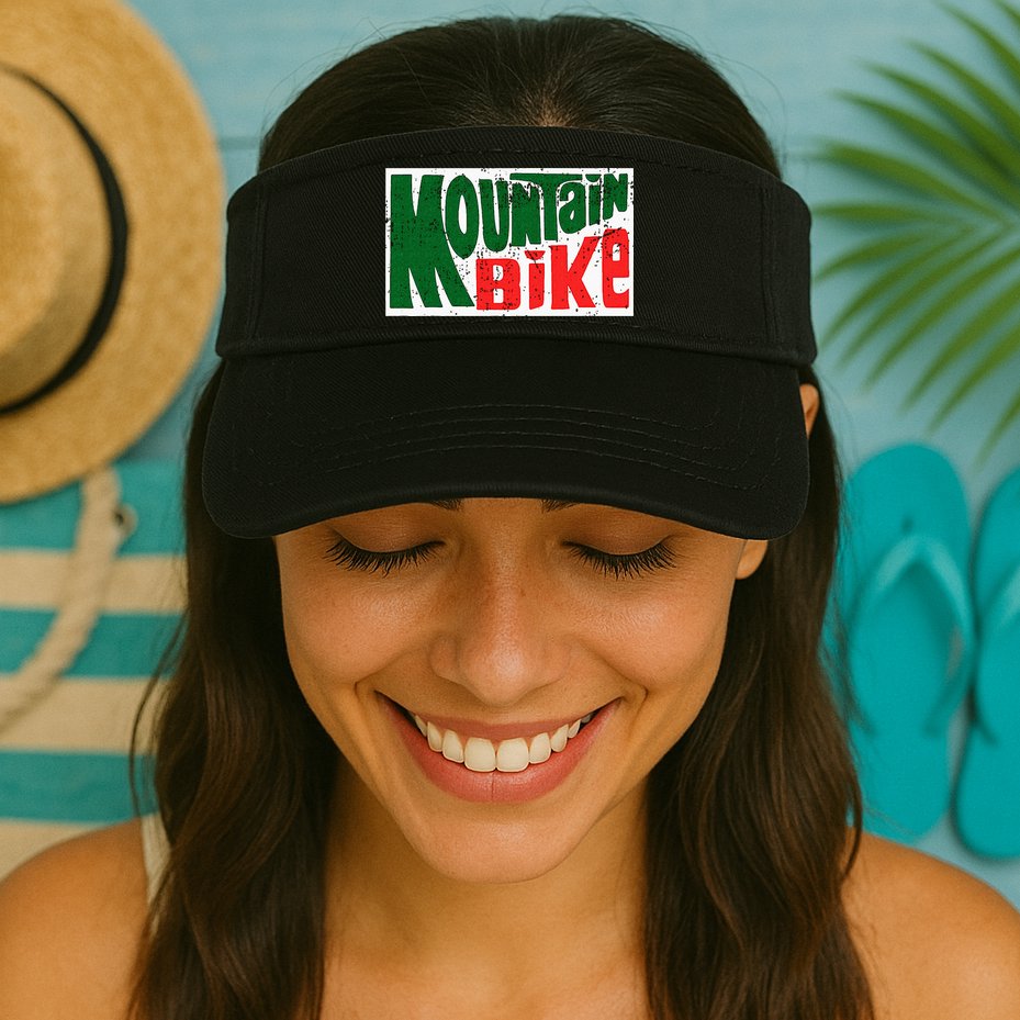 Mountain Bike Mtb Cycling Riding In Morning Dew Visor