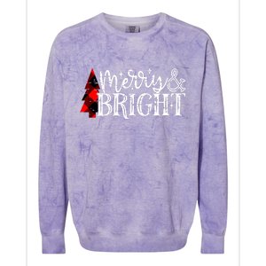 Merry & Bright Colorblast Crewneck Sweatshirt