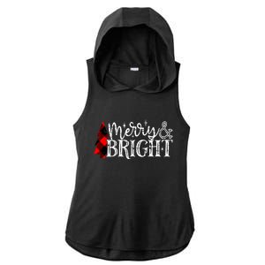 Merry & Bright Ladies PosiCharge Tri-Blend Wicking Draft Hoodie Tank