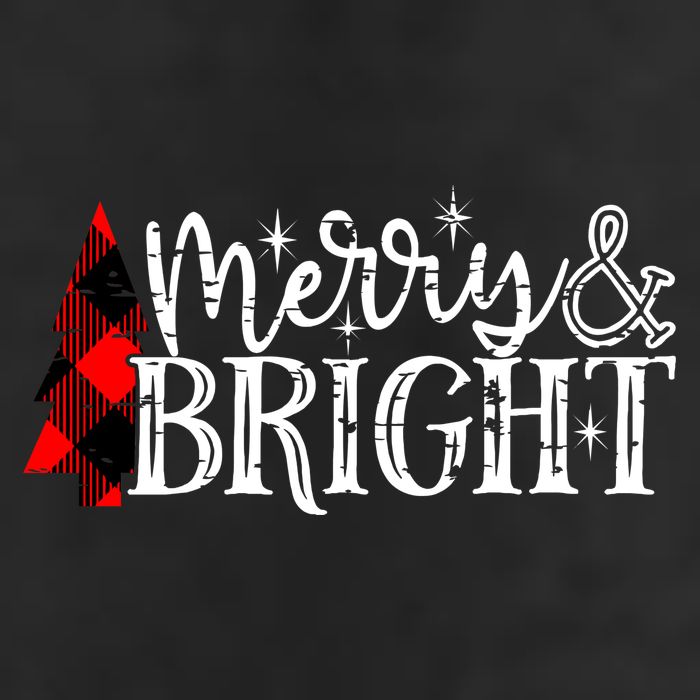 Merry & Bright 7 Panel Mesh Trucker Snapback Hat